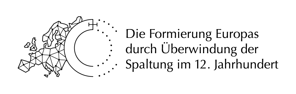 logo of the project with image of abstract europe with abstract rota from charters and project title