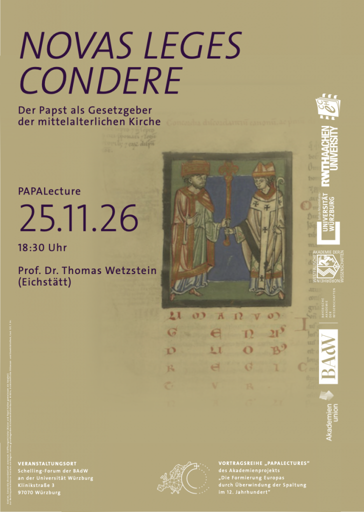 Veranstaltungsplakat PapaLecture November